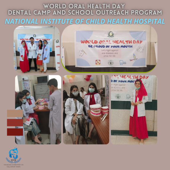 best original activity award pakistan world oral health day