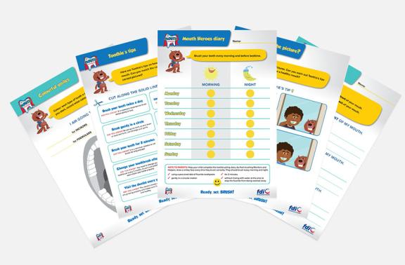 Mouth Heroes - Worksheets