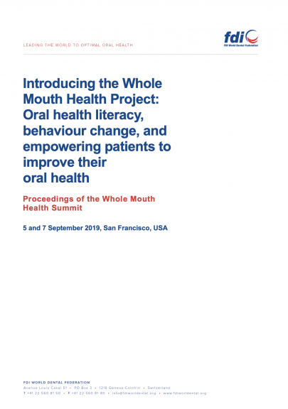 Whole Mouth Health Statement
