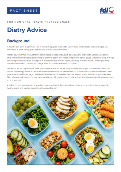 factsheet dietary