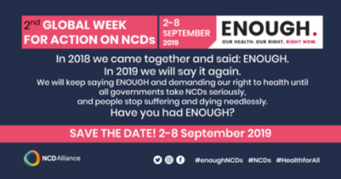 FDI celebration_2nd Global Week for Action on NCDs